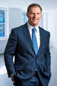 Die innovativen Bürogebäude bieten ihren Nutzern nicht nur State-of-the-art-Arbeitswelten, sondern auch einen hohen Identifikationswert“, betont Geschäftsführer Andreas Rehberg von Grossmann & Berger, Mitglied von German Property Partners (GPP). © Grossmann & Berger