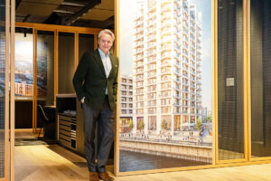 Björn Dahler ist Geschäftsführender Gesellschafter DC Developments – der Projektentwickler baut u.a. die Luxuswohntürme „Fifty9“ und „The Crown Strandkai“ auf dem Strandkai sowie zweite weitere Premium-Wohnhäuser im südlichen Überseequartier der HafenCity. © DC Developments