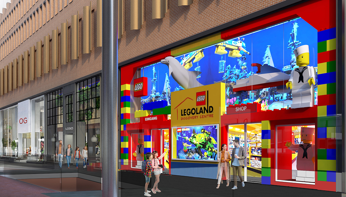 Meike Lippert, Senior Division Director bei Merlin Entertainments, dem Betreiber der Legoland Discovery Centres: „Als eines der weltweit führenden Unternehmen im Bereich stationärer Unterhaltung sind wir begeistert, das erste Legoland Discovery Centre nach Hamburg zu bringen.“ © URW