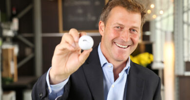 Peter Merck, Geschäftsführer der Golf Lounge: „Wir sehen uns als Freizeit-, Event- und Sportlocation.“ © Dagmar Leischow